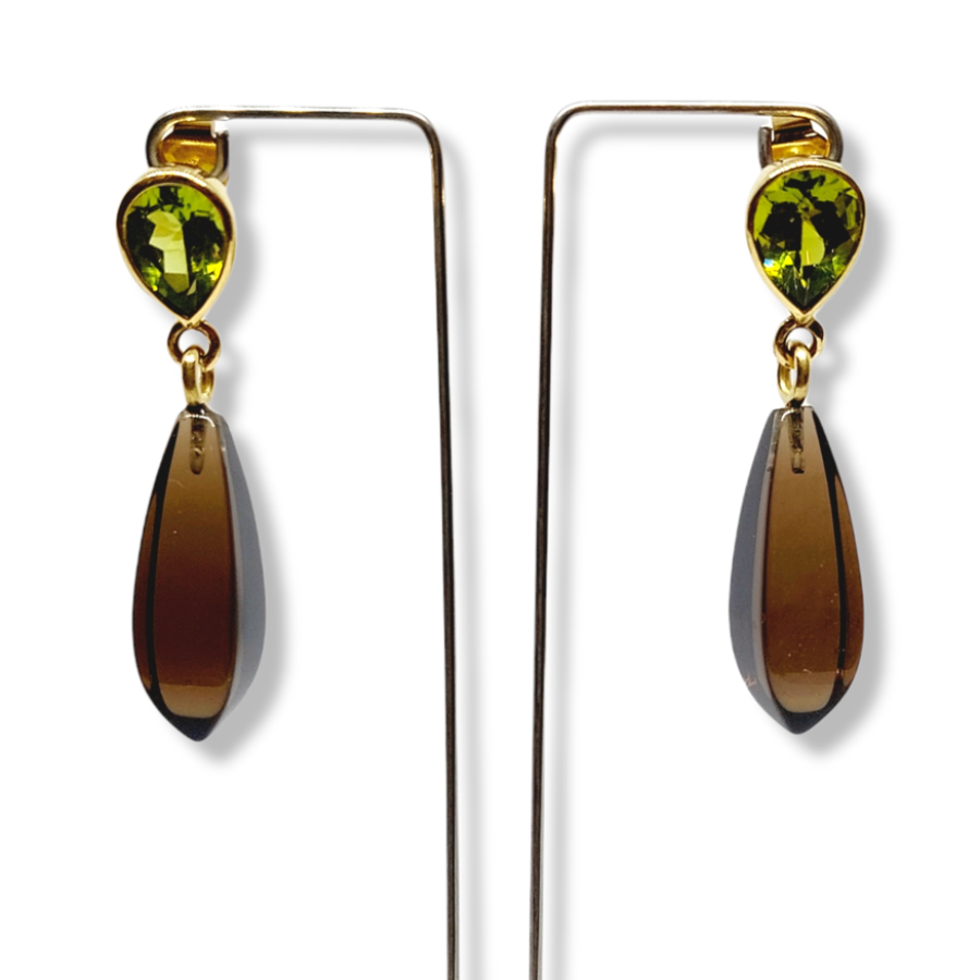 Ohrringe Sterlingsilber 925er mit Karneol