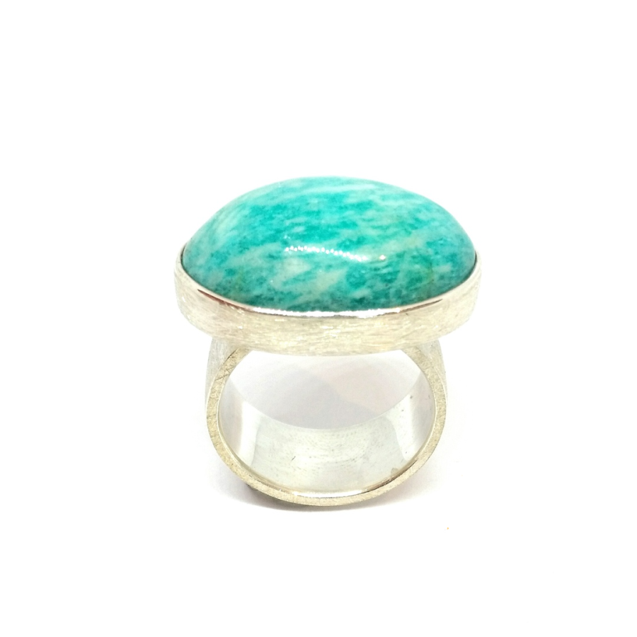 Silberring 925 mit Amazonit