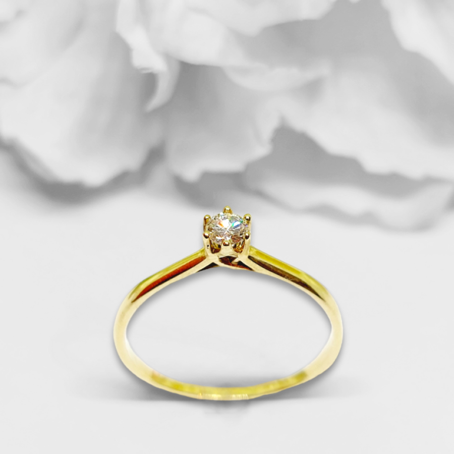 Verlobungsring von Chalos nachhaltiges Gold