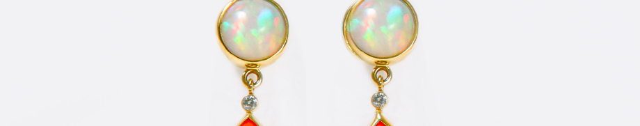 Ohrringe aus Gold 750er in Hannover Goldschmiede CHALOS